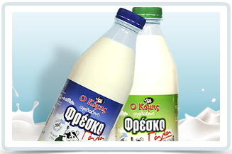 Φρέσκο γάλα Κόμης